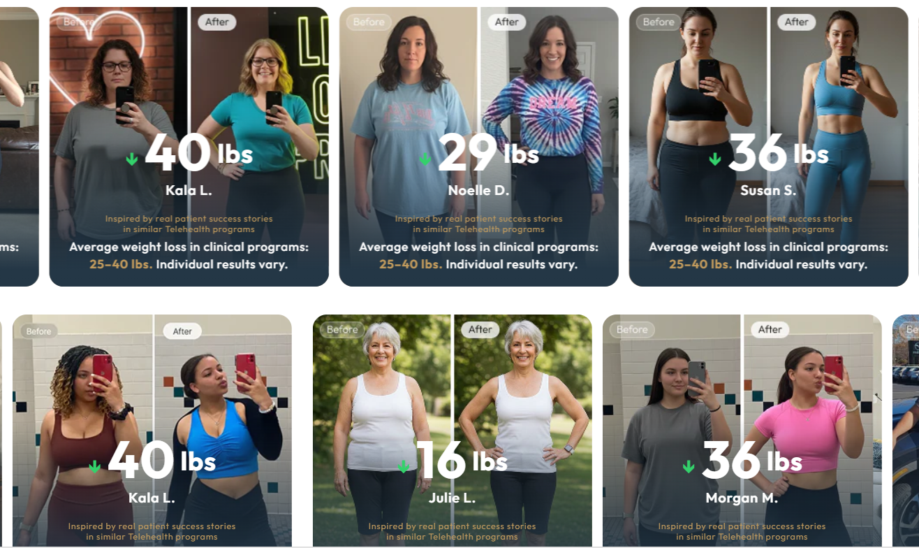 WellMedr patient results before and after